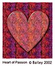 Heart of Passion digital painting by Terry Bailey